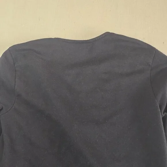 Vintage Banana Republic Women's Black Cross Zip Sweater XS | Retro Style Cozy - Picture 10 of 11